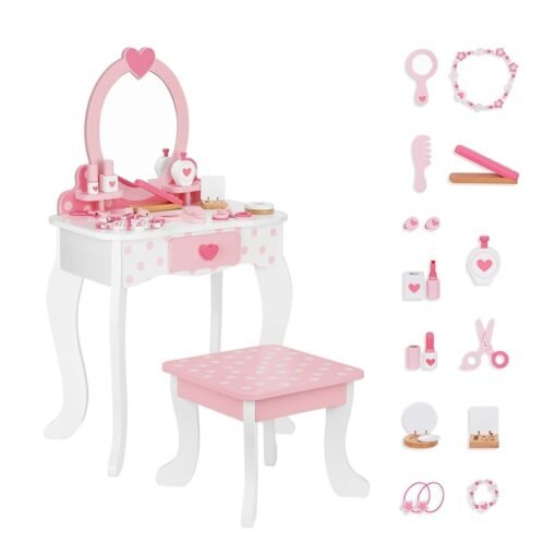 Ogledalce - set dječiji sto i stolica (3+)