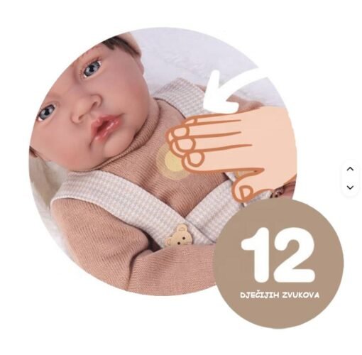 Lutka sa zvučnim efektima 40cm - Image 3