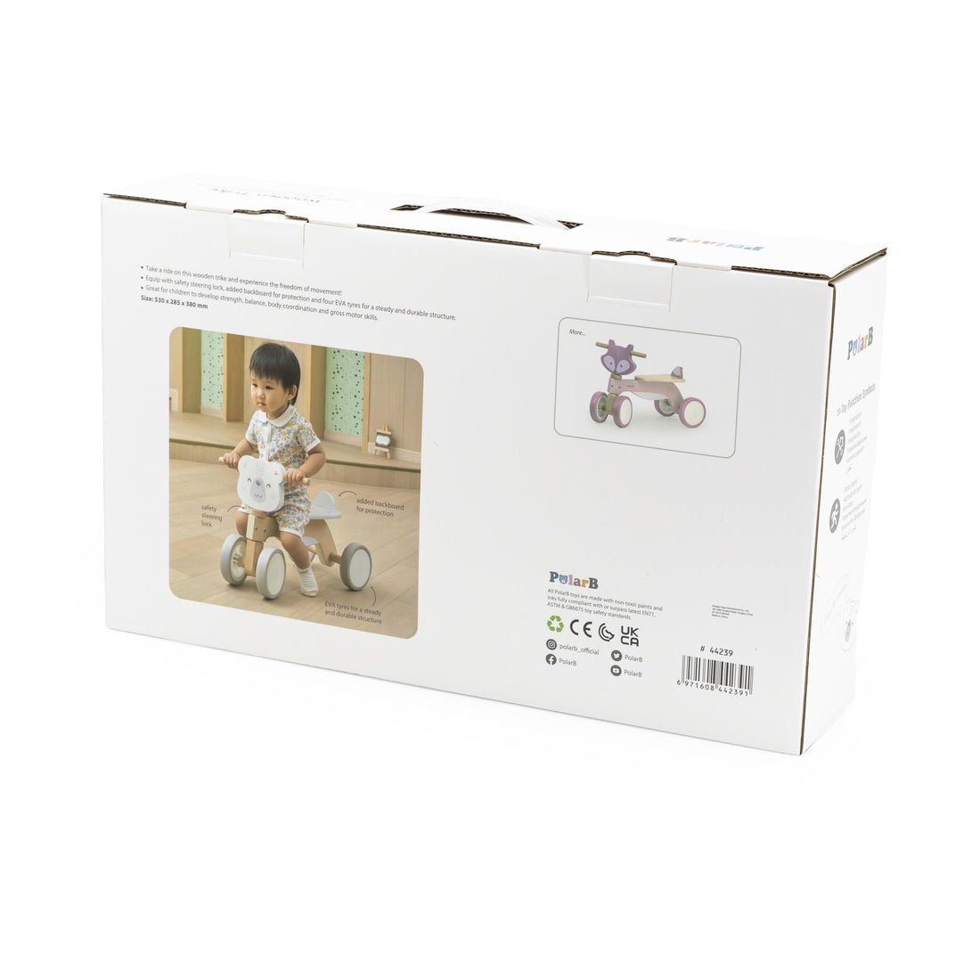 Viga PolarB 44239 Drvena guralica Polarni medo (1) - Image 5