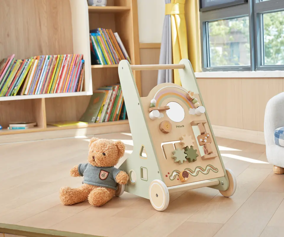 44226 Viga Toys drvena prohodalica / hodalica / guralica za bebe - Image 4