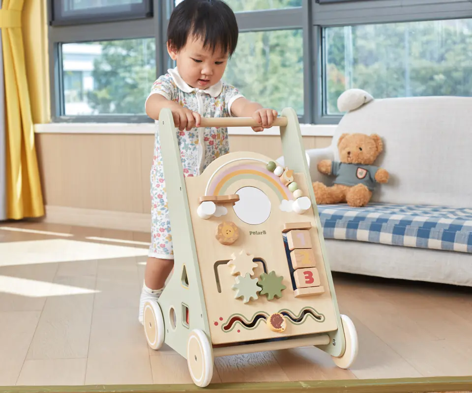 44226 Viga Toys drvena prohodalica / hodalica / guralica za bebe - Image 2