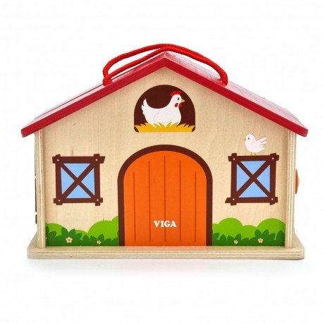 51618 DRVENA IGRAČKA KUĆICA FARMA - Image 4