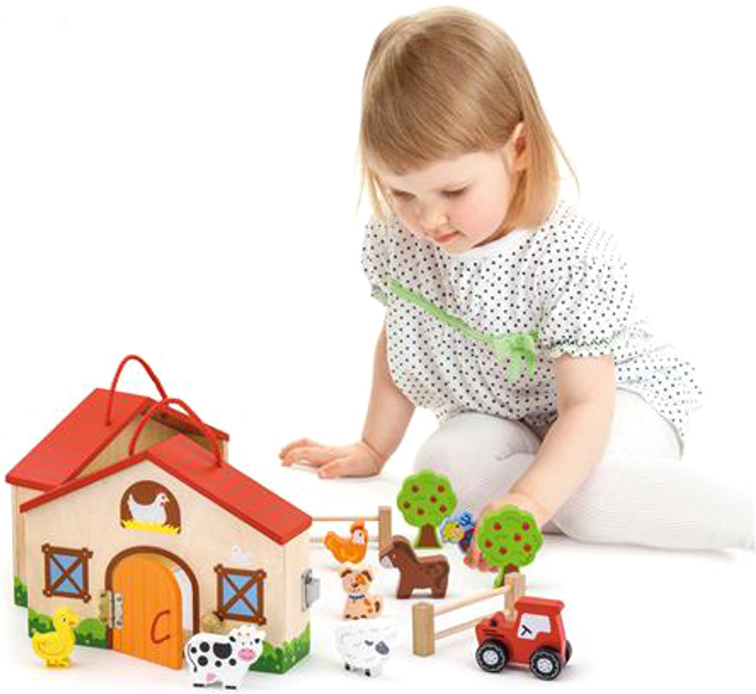 51618 DRVENA IGRAČKA KUĆICA FARMA - Image 2