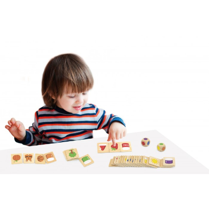 Viga drvene pločice “Učimo boje” - Image 2