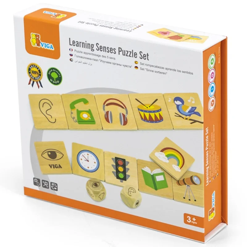 VIGA drvena igra ” učimo čula “